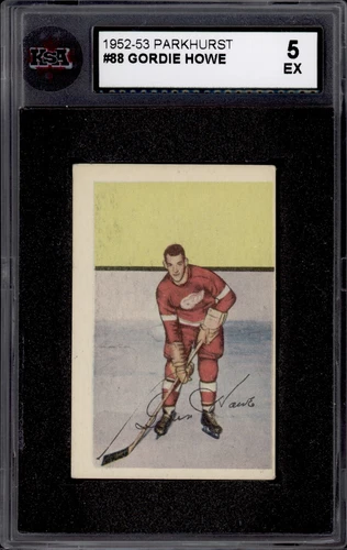 1952 53 PARKHURST #88 GORDIE HOWE KSA 5 EXCELLENT
