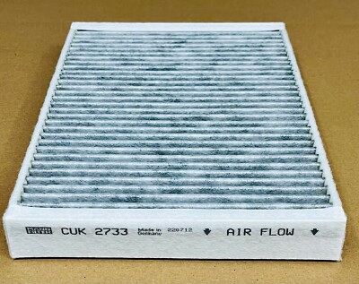 Mann Filter CUK 2733 Cabin Filter With Activated Charcoal 