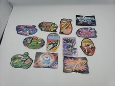 1999 Power Rangers Galaxy Vending Machine Decal Sticker Complete 12 set 90s y2k
