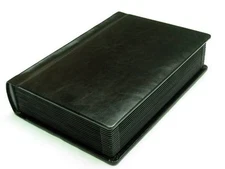 Professional 4x6 black Wedding/Parent Album - 40 photos (Engraving Available)