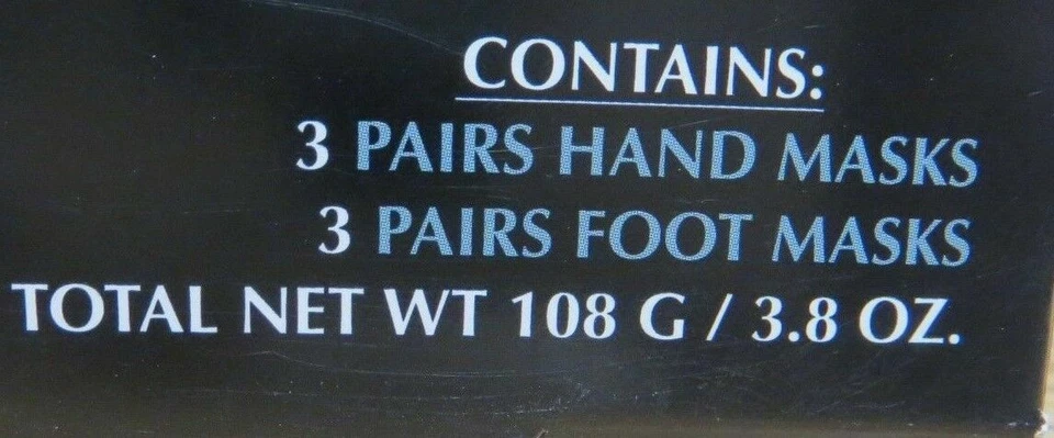 Máscaras hidratantes de manos y pies Masqueology Beauty Architects nuevas en caja -3 pares cada una Foto 2 de 2