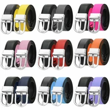  Falari Women Reversible Genuine Leather Belt Enclosed in Gift Box