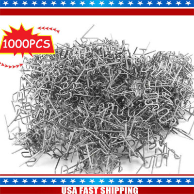 1000x Hot Staple Plastic Welding for Car Bumper Fender Welder Stapler Repair Kit