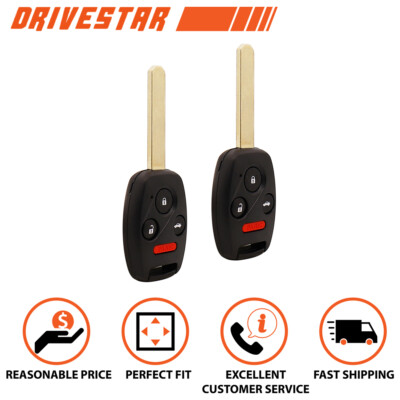 DRIVESTAR Keyless Entry Remote Car Key Replacement for 2003 2004 2005 2006 2007 Accord Replacement for OUCG8D-380H-A DRIVESTAR Keyless Entry Remote Car Key Replacement for 2003 2004 2005 2006 2007 Accord Replacement for OUCG8D-380H-A