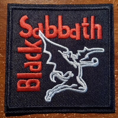 BLACK SABBATH Winged Demon Rock Band Classic Style Embroidered PATCH ...