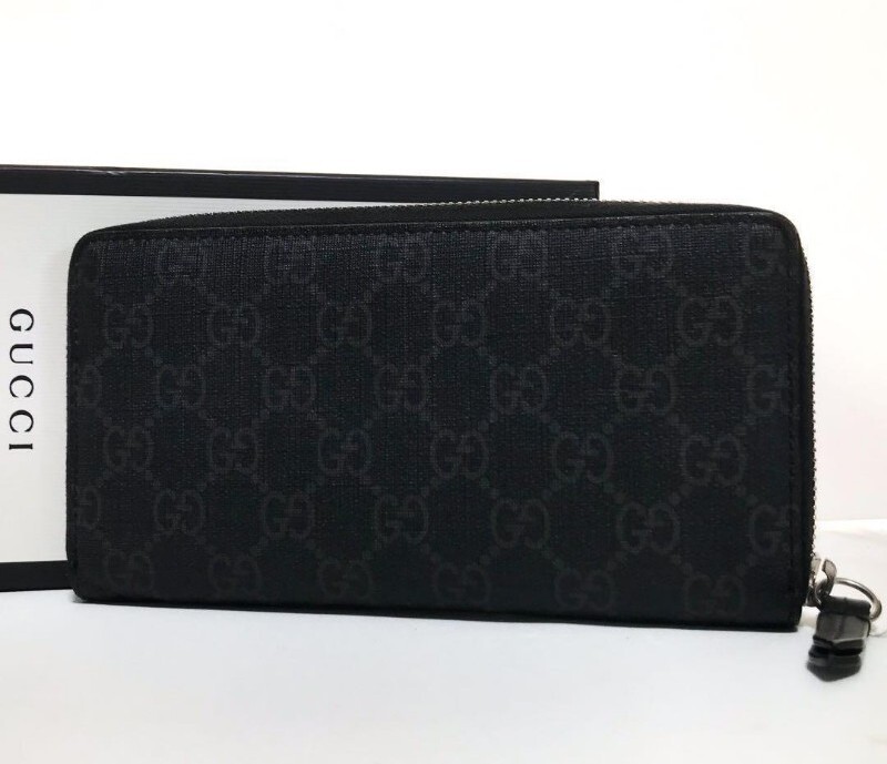 小物 GUCCI GG Canvas Long Wallet Zip Around GUCCI Zip Around GG Canvas Long Wallet Beige 307980