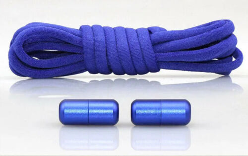 No Tie Elastic Shoe Laces Adult Kids Trainer Lace Lazy Easy No-tie Shoelaces UK - Picture 20 of 25
