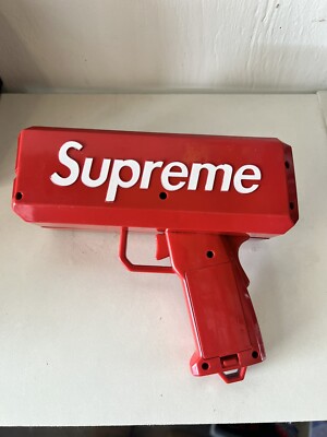 トイガン Supreme Cash Cannon New Supreme SS17 Cash Cannon Money Gun Red Box Logo