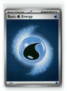 Basic Water Energy - 003 Mega Evolution Energies Reverse Holo