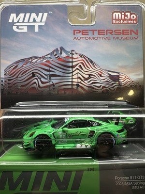 Petersen Museum Exclusive! Mini GT PORSCHE 911 GT3 R REXY IMSA
