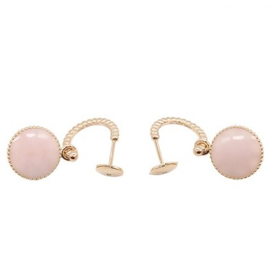 Dior Rose des Vents Diamond Pierced earrings 18KPG Pink Rose Gold