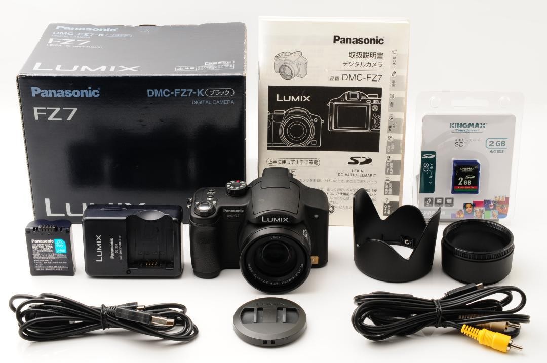 [美品 元箱付き] パナソニック Panasonic Lumix DMC-FZ7 概要 デジタルカメラ DMC-FZ7 | LUMIX（ルミックス） ミラーレス