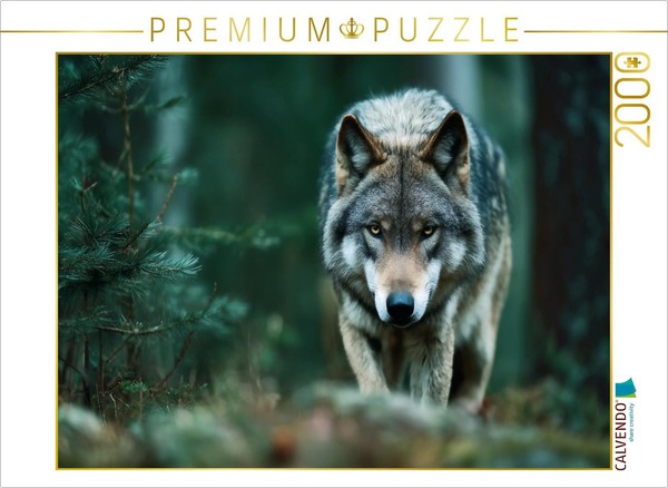 Calvendo Puzzle Patience Is A Hunter's True Strength | 2000 Pieces, Finished Siz-image