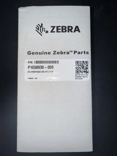 Zebra P1058930-009 OEM Printhead for ZT410-ZT411, 203dpi