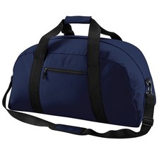 Image of BagBase Classic Holdall / Duffle Travel Bag (Pack Of 2)One Size French Navy RW6