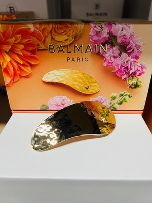BALMAIN Hair Limited Edition Printemps Leaf Barrette New Authentic Fast Shipping