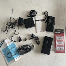 Realistic Micro-27 Miniature Tape Recorder Bundle Untested