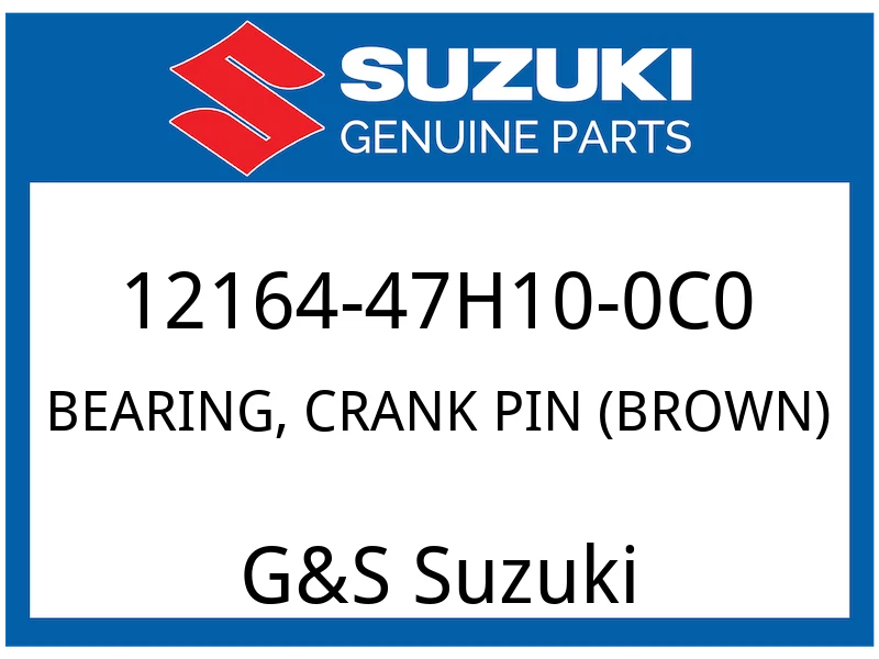 BEARING, CRANK PIN (BROWN)