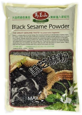 GREEN MAX Black Sesame Powder 10.6Oz