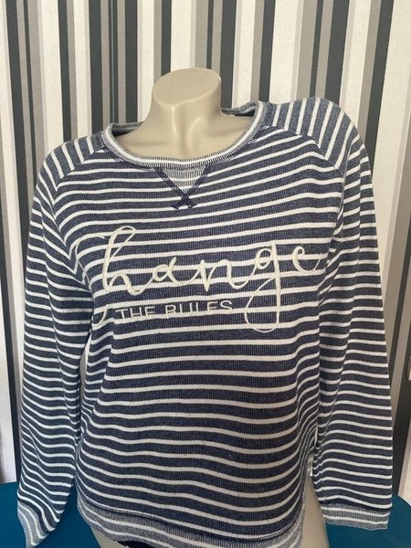 Women Oliver Sweeney Sweater Navy Cotton 38 / M /
