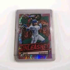 2021 Panini Donruss Unleashed Bo Bichette Toronto Blue Jays Baseball Card #UNL24