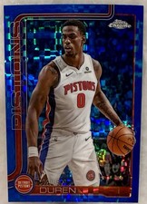 2025-26 Topps Chrome - BLUE X-FRACTOR #57 Jalen Duran SP