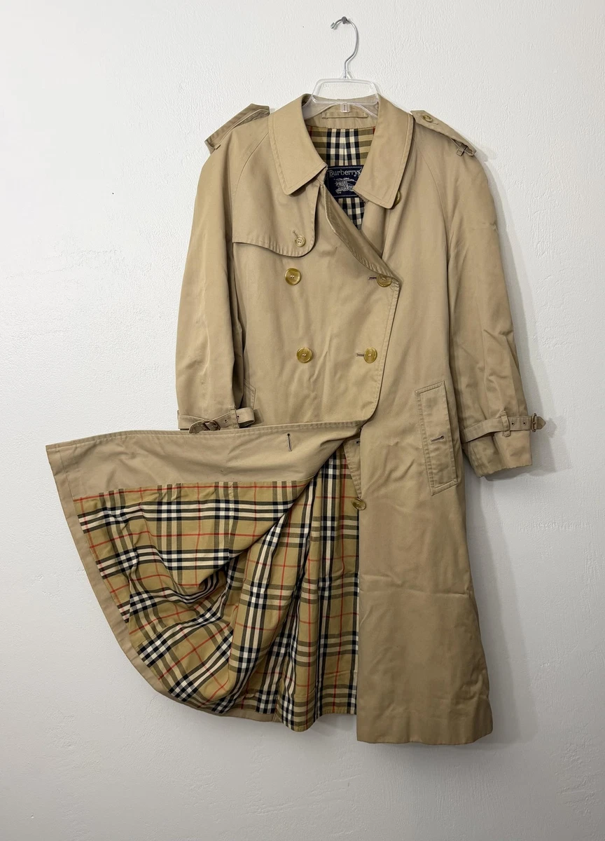 vintage burberry trench coat products for sale | eBay