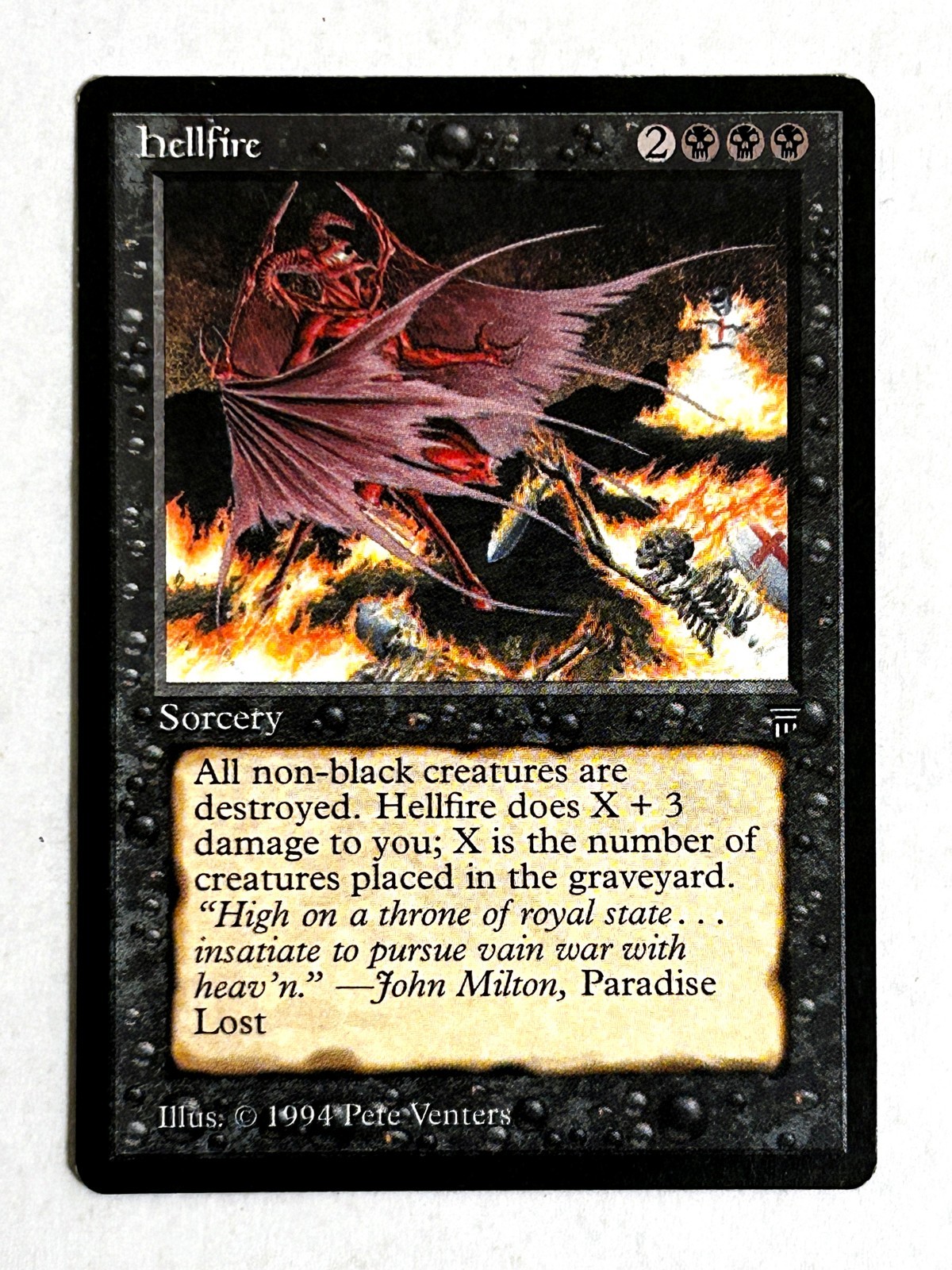 Original Magic: The Gathering – Legends – Hellfire (1994) (1) – Reserved – MTG