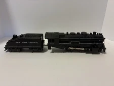 Marx 1666 Locomotive With Slope Back Tender. Tested See Description.
