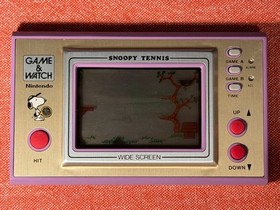Nintendo Game & Watch Snoopy Tennis SP-30 Wide Screen  [Polarizing Replaced]
