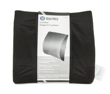 BodyMed Lumbar Support Cushion, Standard, Black Ð Lower Back Support