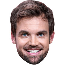 Tyler Hilton (Smile) Big Head. Larger than life mask.