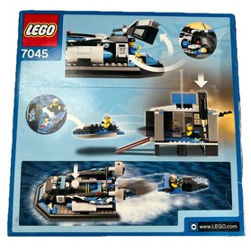LEGO World City: Hovercraft Hideout Set 7045 Sealed 2003 NIB