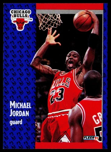 Michael Jordan 1991-92 Fleer #29 Chicago Bulls