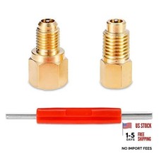 R12 R22 to R134a Adapters, R134A Refrigerant Tank/Vacuum Pump Port Connection