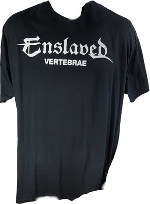 Enslaved - Vertebrae Logo Band T-Shirt NEU - Official Merchandise