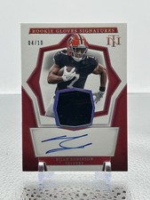 2023 National Treasures Rookie Gloves Signatures Bijan Robinson #RGS-BRO /10 🔥