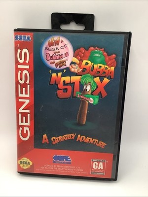 Bubba 'N' Stix (Sega Genesis, 1993) Missing Manual