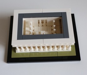 LEGO 21022 Lincoln Memorial *Complete *NO Manual *NO Box*