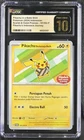 2024 POKEMON INDONESIAN SV-P PROMO 101 PIKACHU IN BATIK SHIRT CGC 10 PRISTINE