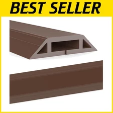 10 ft Heavy-Duty Floor Cord Cover - Durable Cable Protector for Safety & Style