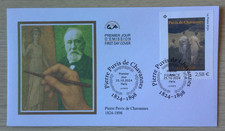 Enveloppe Premier Jour 2024 Célébrité Pierre Puvis de Chavannes Paris 25/10