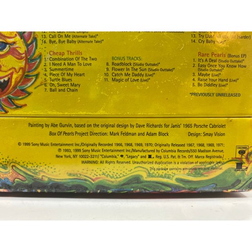 NEW Box of Pearls: The Janis Joplin Collection, Limited Edition 5-CD Boxed Set - Picture 3 of 6