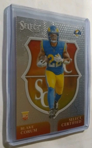 2024 Panini Select - Blake Corum Select Certified Rookies #25 Los Angeles Rams