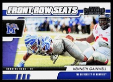 2021 Panini Contenders Draft Picks Front-Row Seats Kenneth Gainwell #23 Memphis