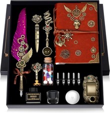 Envelope Tool(purple), Letter Paper, Envelope, Cup, Pen Holder, White Wax, 