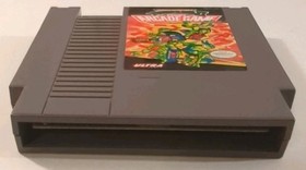 CIB Teenage Mutant Ninja Turtles II 2 Arcade Nintendo NES 1990 Pizza Hut TESTED