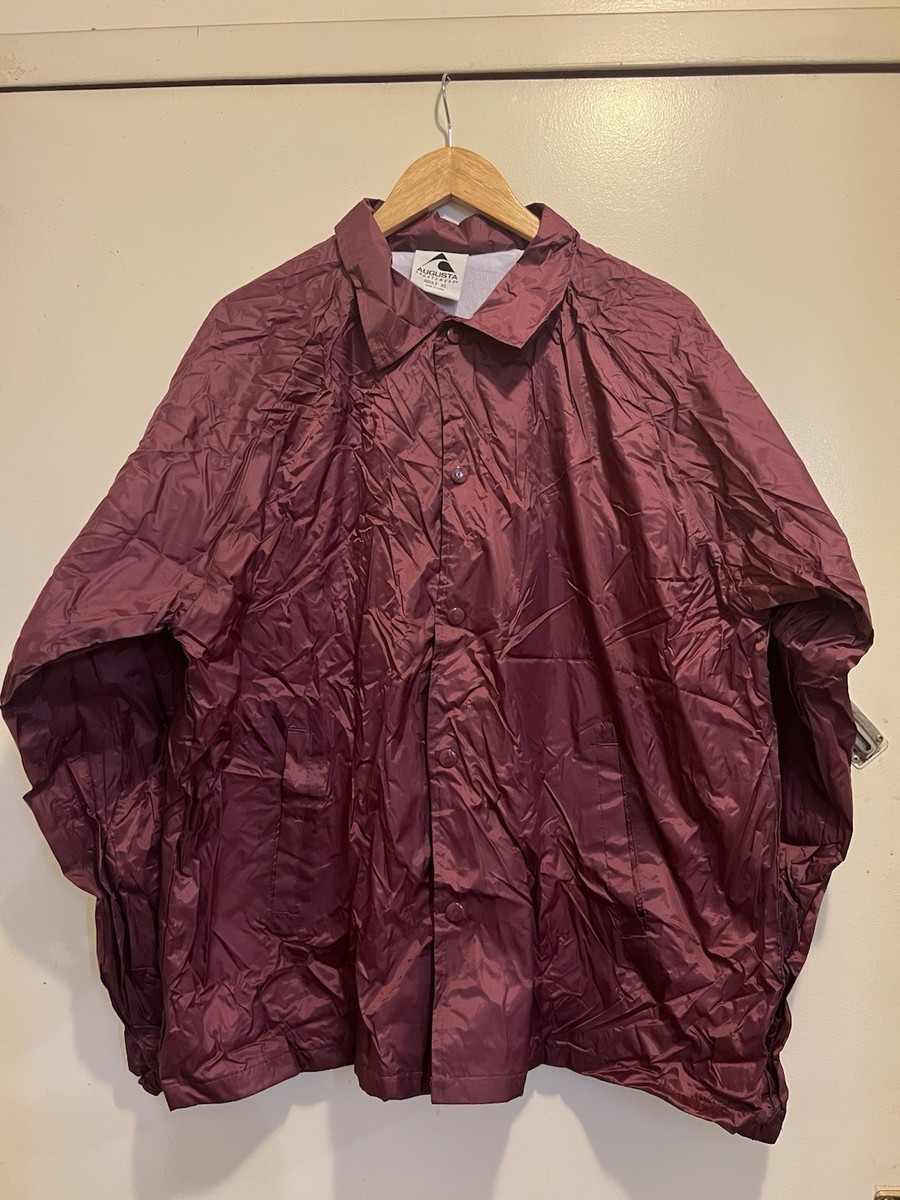 Kanye West Pablo Coach Jacket XL Burgundy Life Of Pablo Tour Merch
