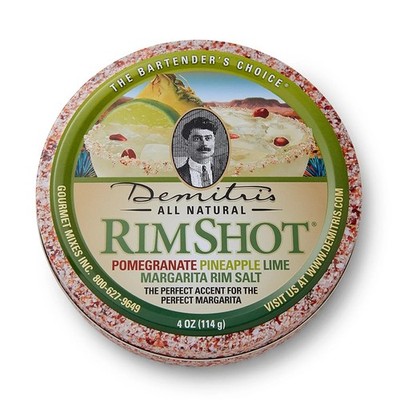 BEST FLAVORED SALT RIM SHOT DEMITRIS LIME Pomegranate Pineapple Margarita