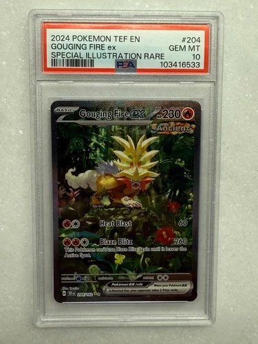 Gouging Fire ex 204/162: Temporal Forces SIR [PSA 10]